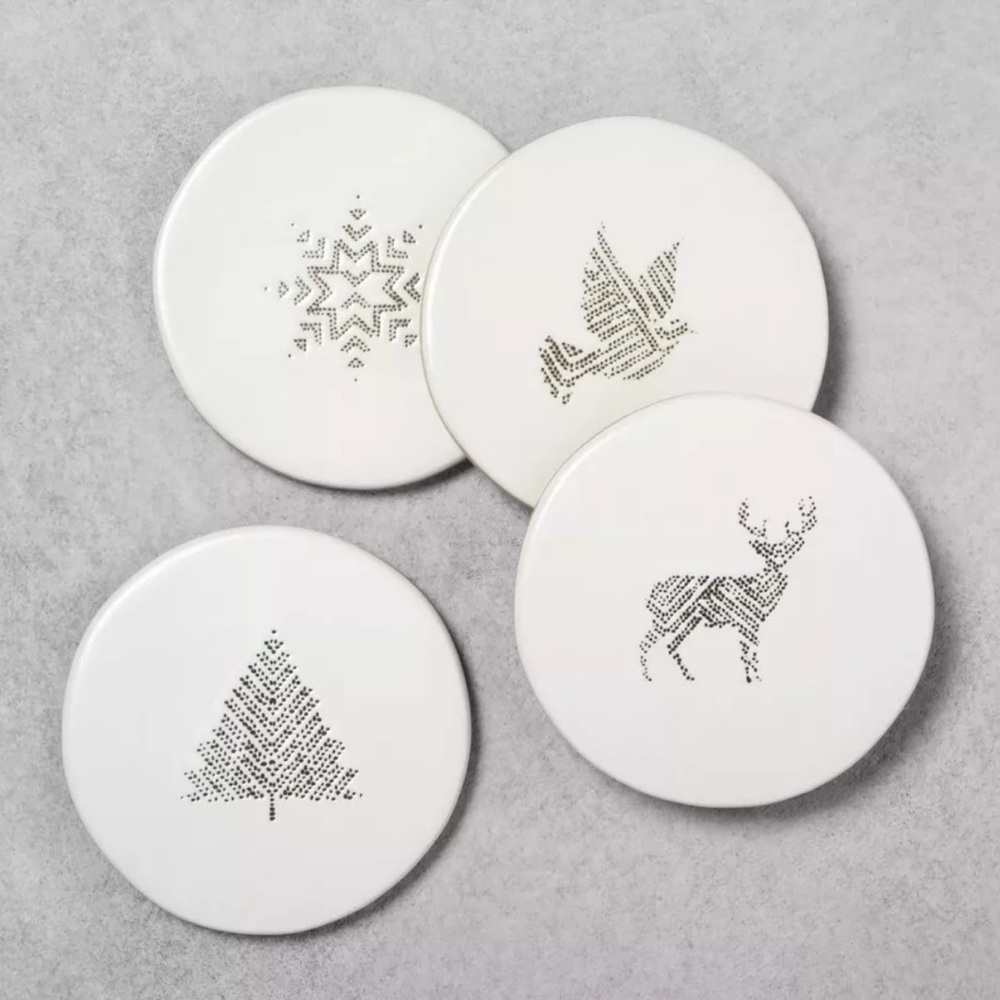 Hearth & Hand with Magnolia Coasters NWT